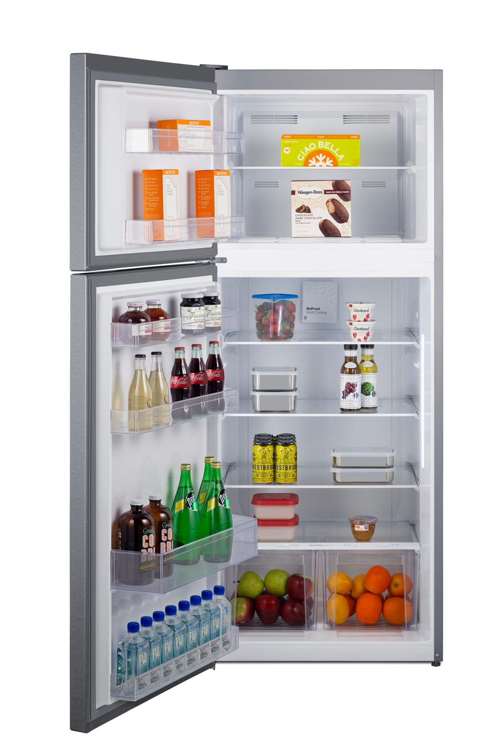 28" Wide Top-Mount Refrigerator-Freezer CTR15SSLHD Refrigerators CTR15SSLHD Wine Coolers Empire