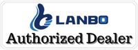 Lanbo Authorized Dealer badge – official retailer for Lanbo wine coolers, wine refrigerators, and beverage storage solutions.