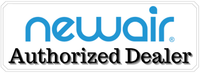 NewAir Authorized Dealer badge – official retailer of NewAir compact appliances, wine coolers, beverage fridges, and home comfort products.