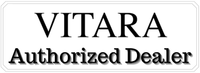 Vitara Authorized Dealer badge for official wine refrigerators and cooling appliances.
