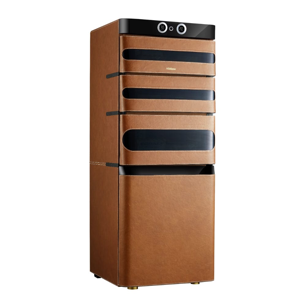 Afidano 1200 Cigars Leather Series Cigar Humidor JC-152A Cigar Humidors JC-152A Wine Coolers Empire
