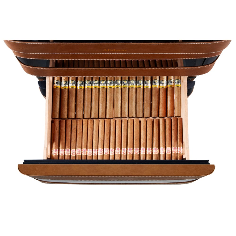 Afidano 1200 Cigars Leather Series Cigar Humidor JC-152A Cigar Humidors JC-152A Wine Coolers Empire