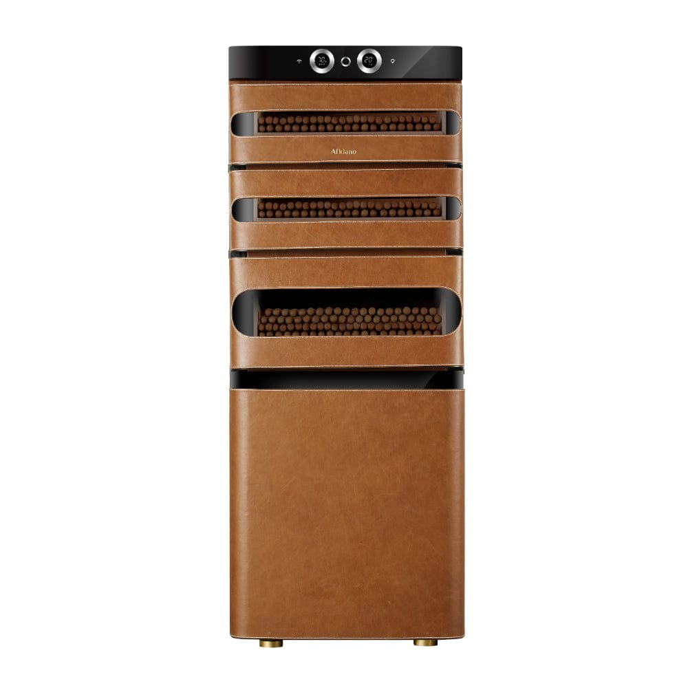 Afidano 1200 Cigars Leather Series Cigar Humidor JC-152A Cigar Humidors JC-152A Wine Coolers Empire