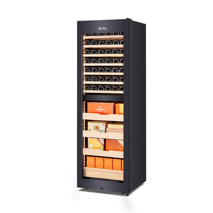 Afidano 1250 Cigar and Wine Combo Cabinet CWC-268C2 Cigar Humidors & Wine Coolers CWC-268C2 Wine Coolers Empire