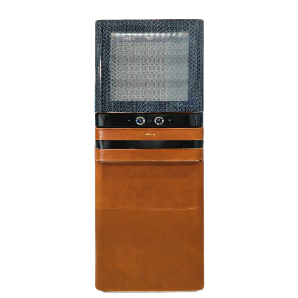 Afidano 2000 Cigars Leather Series Cigar Humidor JC-272A Cigar Humidors JC-272A Wine Coolers Empire
