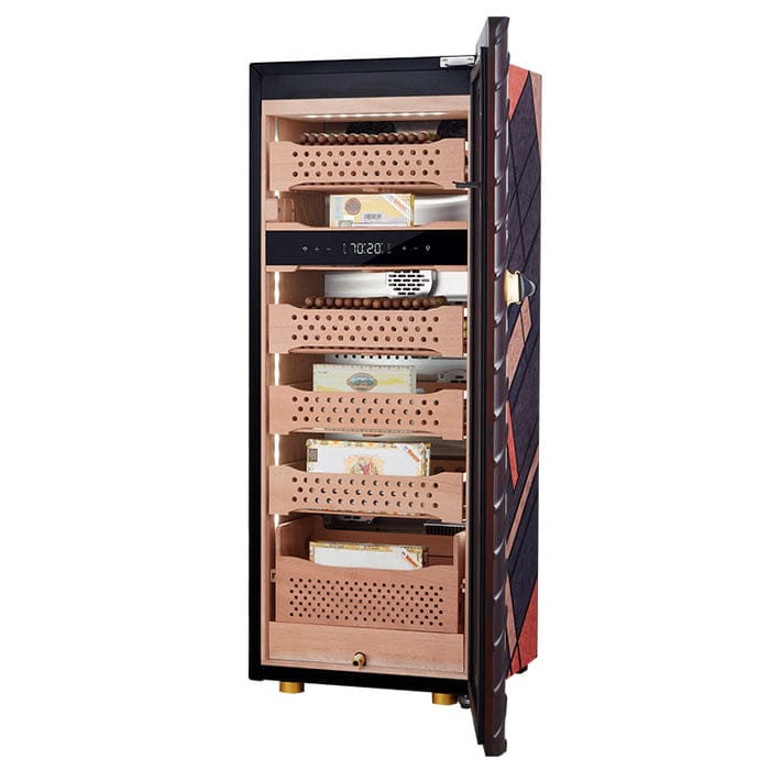 Afidano C5 Series 1400 Ct Electric Cigar Humidor JC-152A3 Cigar Humidors JC-152A3 Wine Coolers Empire