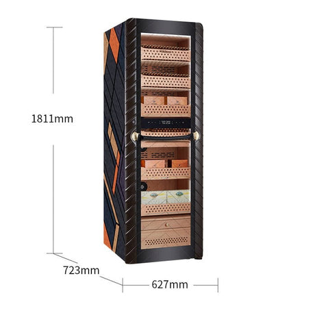 Afidano C8 Art Series 2500 Cigar Electronic Humidor JC-376A3 Cigar Humidors JC-376A3 Wine Coolers Empire