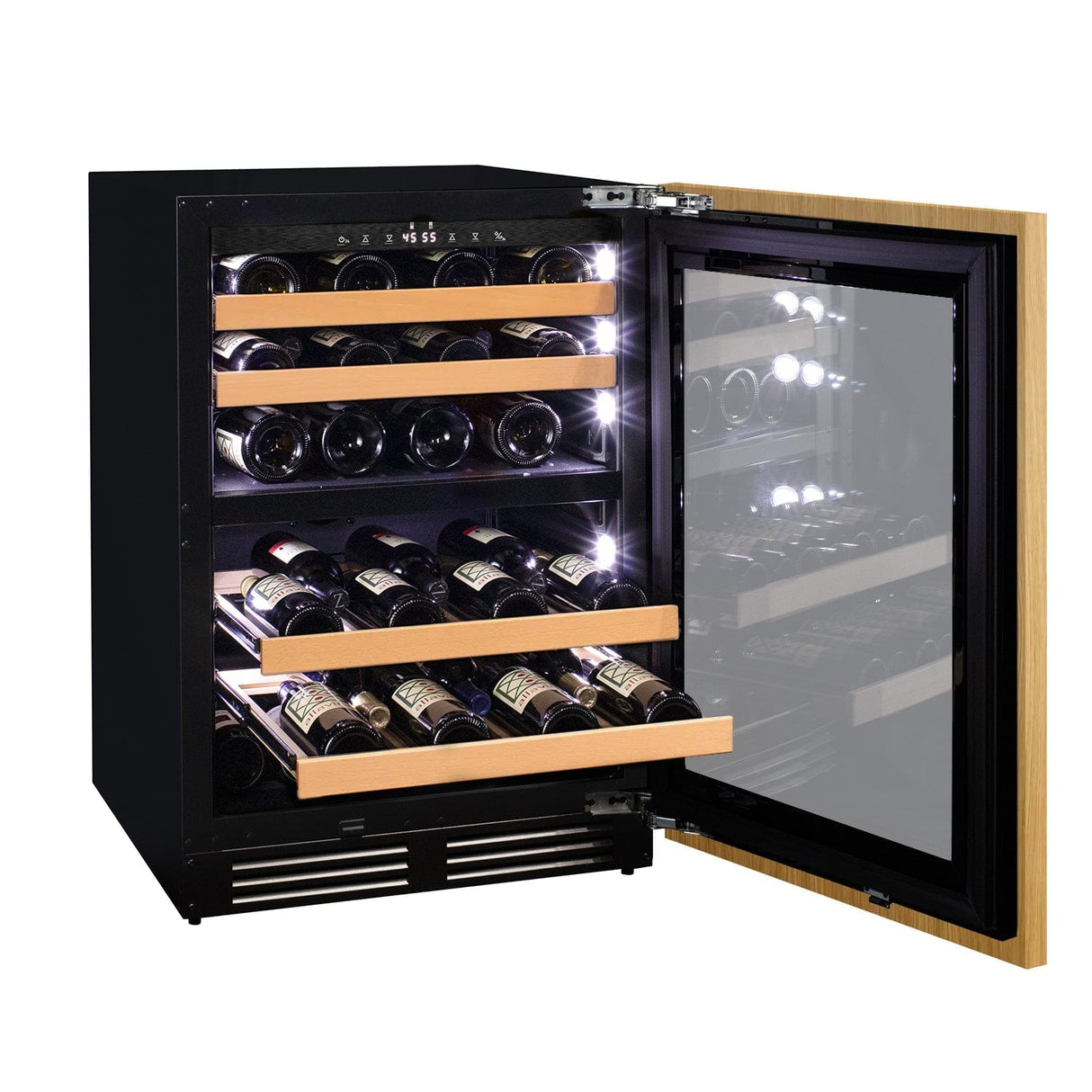 Allavino 24 inch Dual Zone Panel Ready Wine Coolers VCWR-24PRD-2R Wine Coolers VCWR-24PRD-2R Wine Coolers Empire