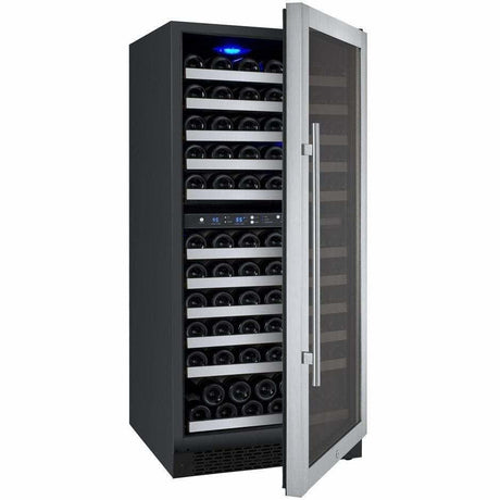 Allavino FlexCount 121 Bottle Two Zone Right Hinge Wine Fridge VSWR121-2SSRN Wine Coolers VSWR121-2SSRN Wine Coolers Empire