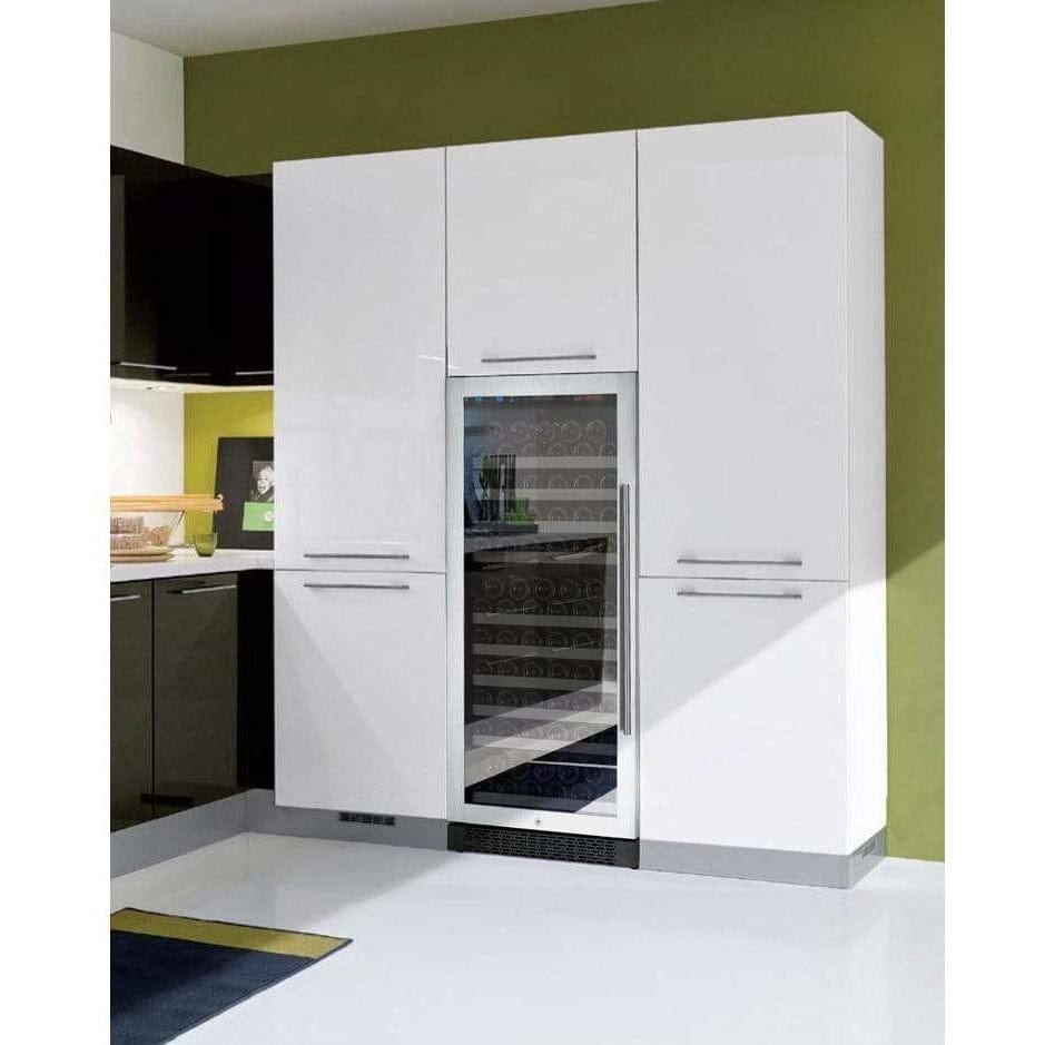 Allavino FlexCount 128 Bottle Single Zone Left Hinge Wine Fridge VSWR128-1SSLN Wine Coolers VSWR128-1SSLN Wine Coolers Empire