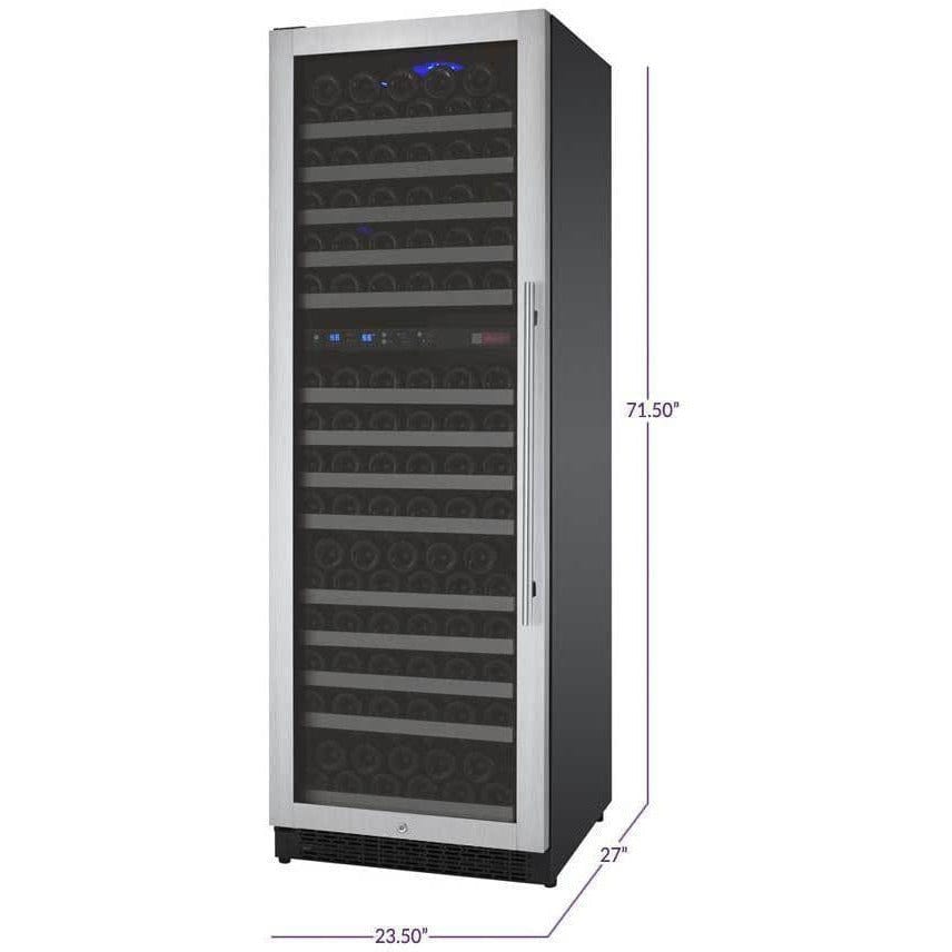 Allavino FlexCount 172 Bottle Dual Zone Left Hinge Wine Fridge VSWR172-2SSLN Wine Coolers VSWR172-2SSLN Wine Coolers Empire