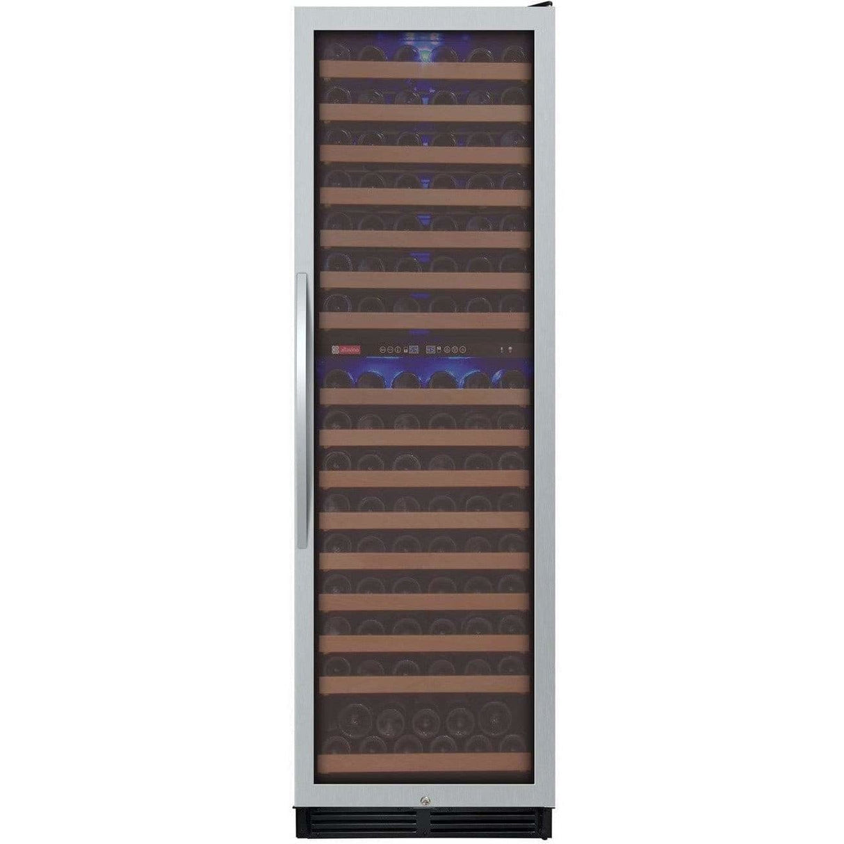 Allavino FlexCount 172 Bottle Dual Zone Stainless Steel Right Hinge Wine Fridge YHWR172-2SWRN Wine Coolers YHWR172-2SWRN Wine Coolers Empire