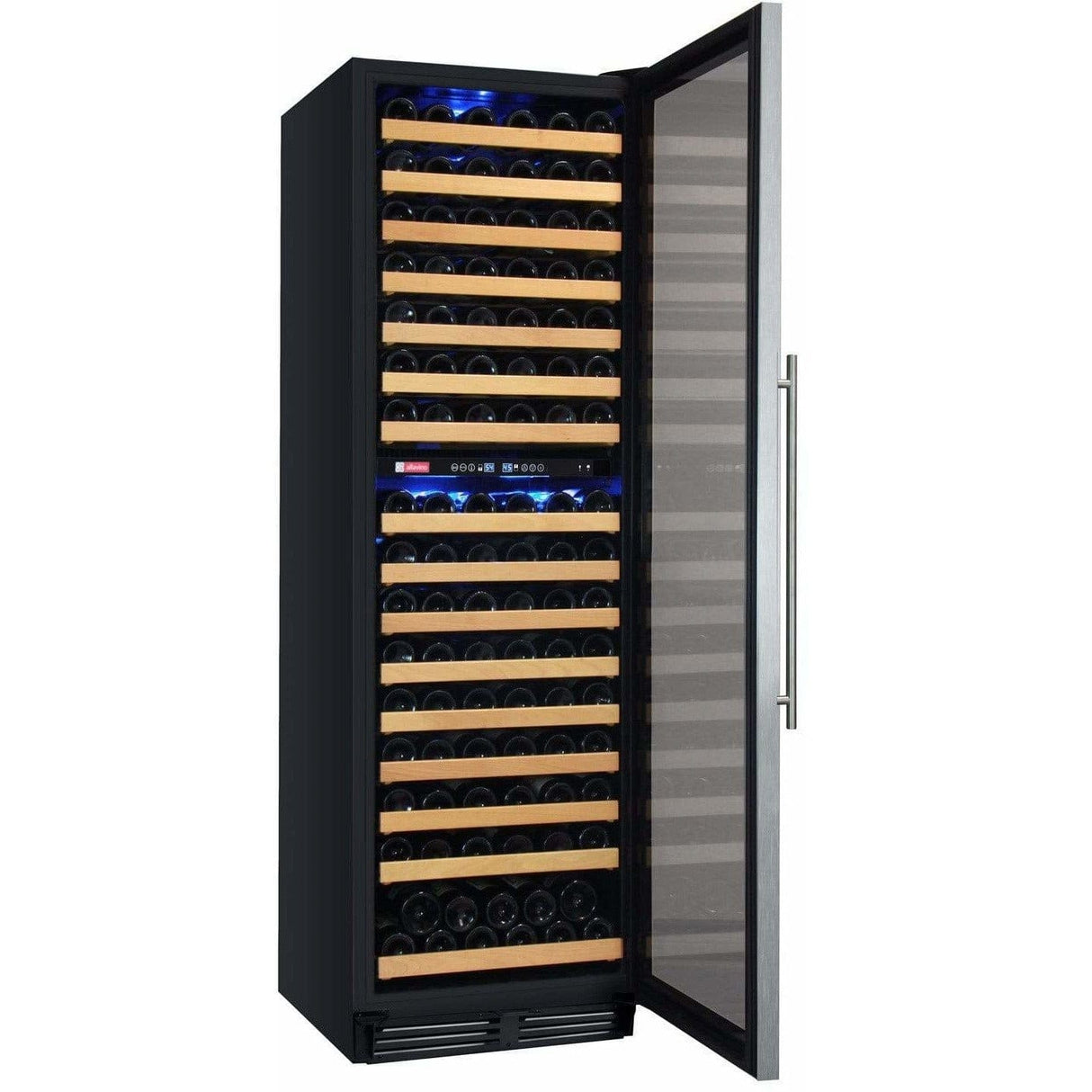 Allavino FlexCount 172 Bottle Dual Zone Stainless Steel Right Hinge Wine Fridge YHWR172-2SWRN Wine Coolers YHWR172-2SWRN Wine Coolers Empire