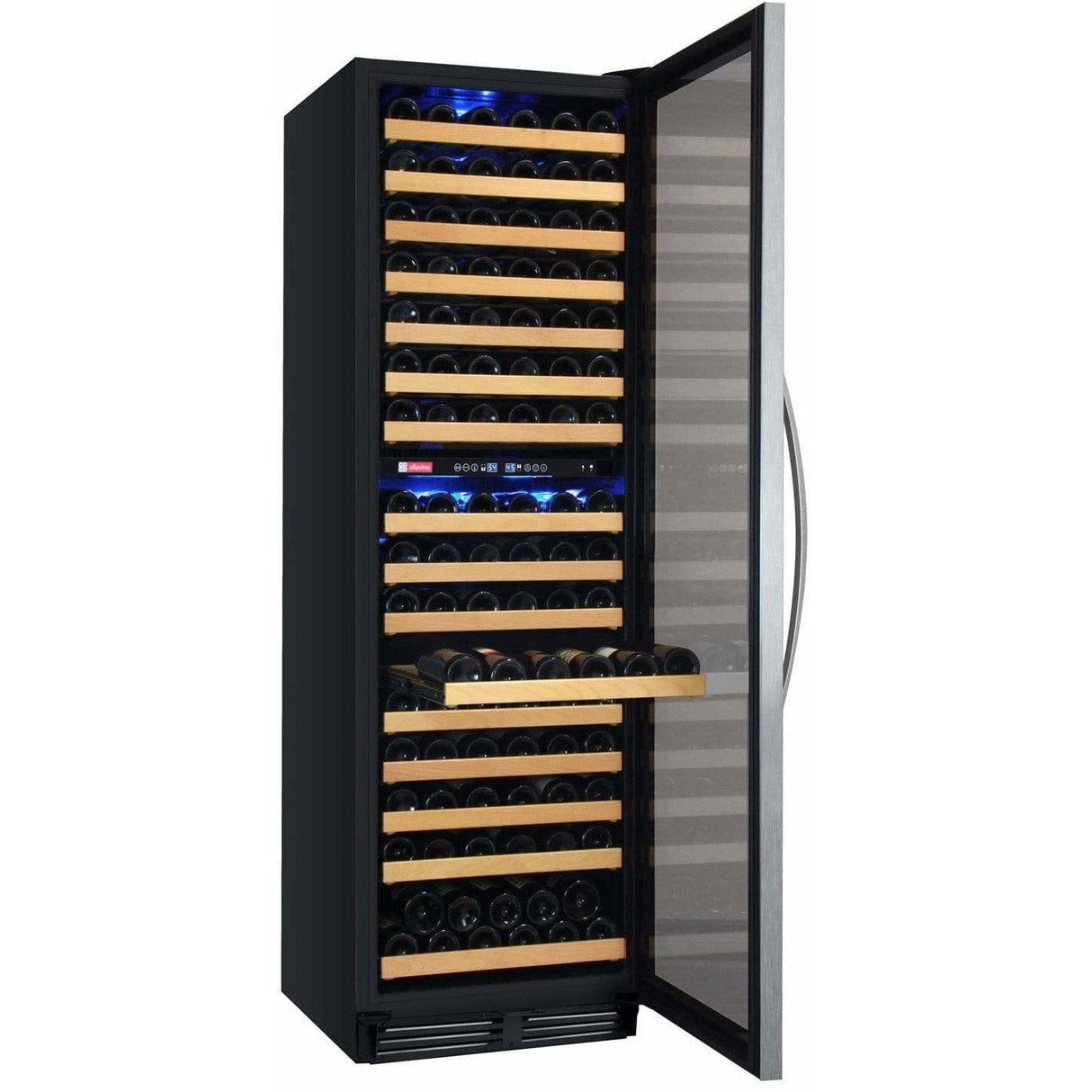 Allavino FlexCount 172 Bottle Dual Zone Stainless Steel Right Hinge Wine Fridge YHWR172-2SWRN Wine Coolers YHWR172-2SWRN Wine Coolers Empire
