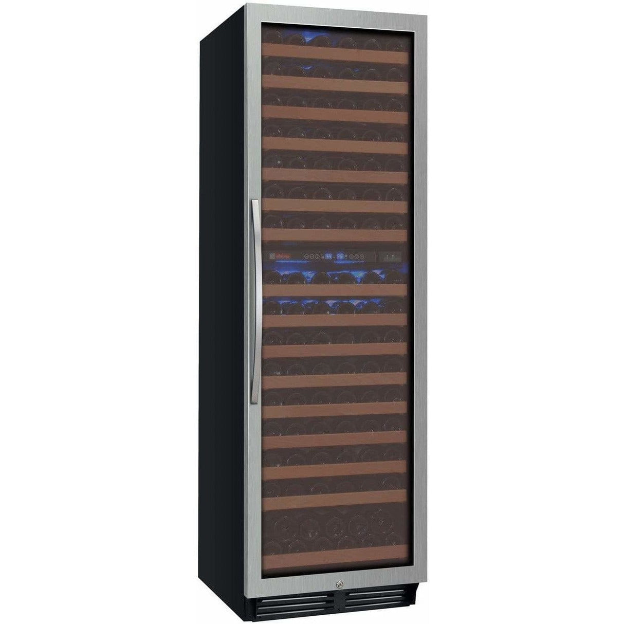 Allavino FlexCount 172 Bottle Dual Zone Stainless Steel Right Hinge Wine Fridge YHWR172-2SWRN Wine Coolers YHWR172-2SWRN Wine Coolers Empire