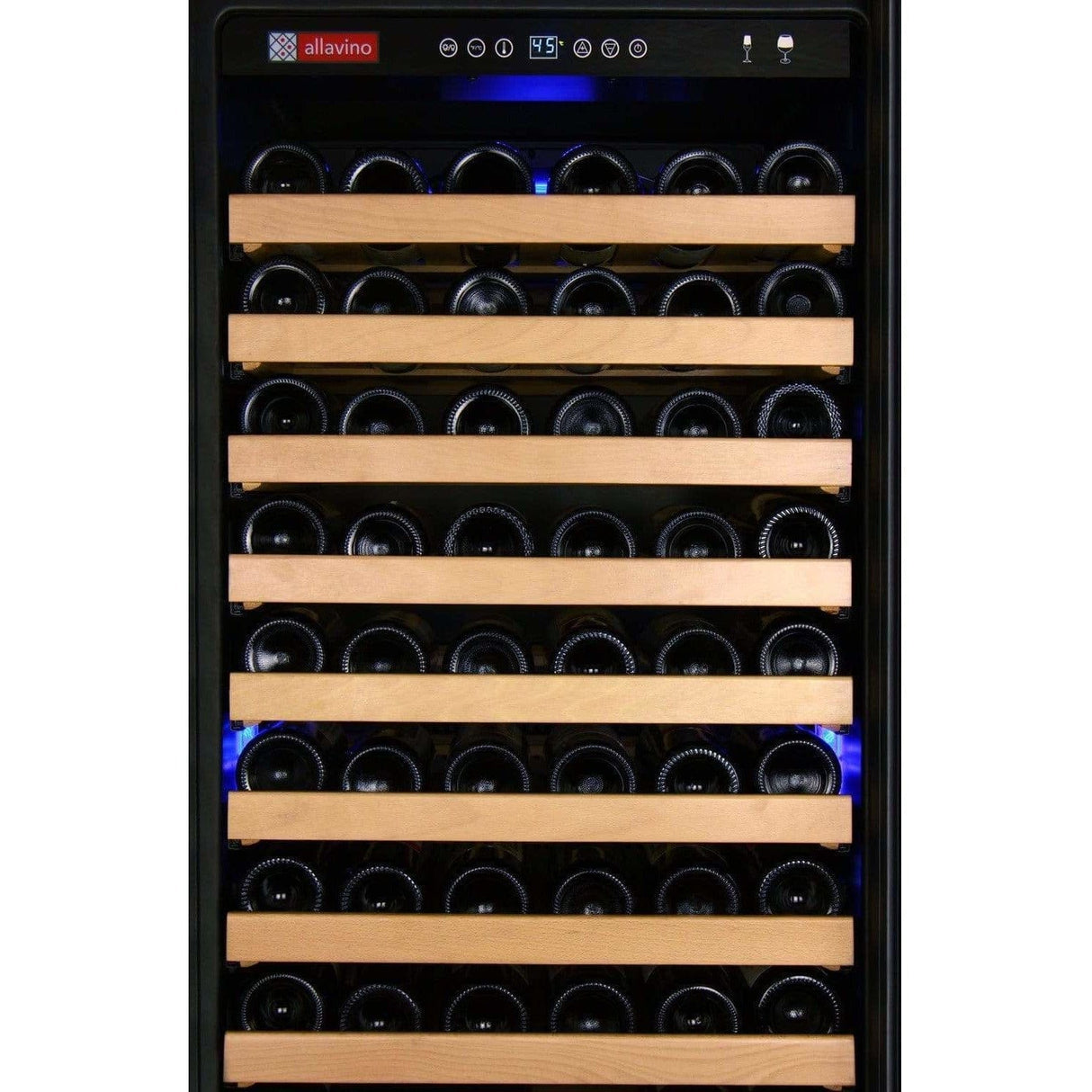 Allavino FlexCount 174 Bottle Single Zone Left Hinge Wine Fridge YHWR174-1SWLN Wine Coolers YHWR174-1SWLN Wine Coolers Empire