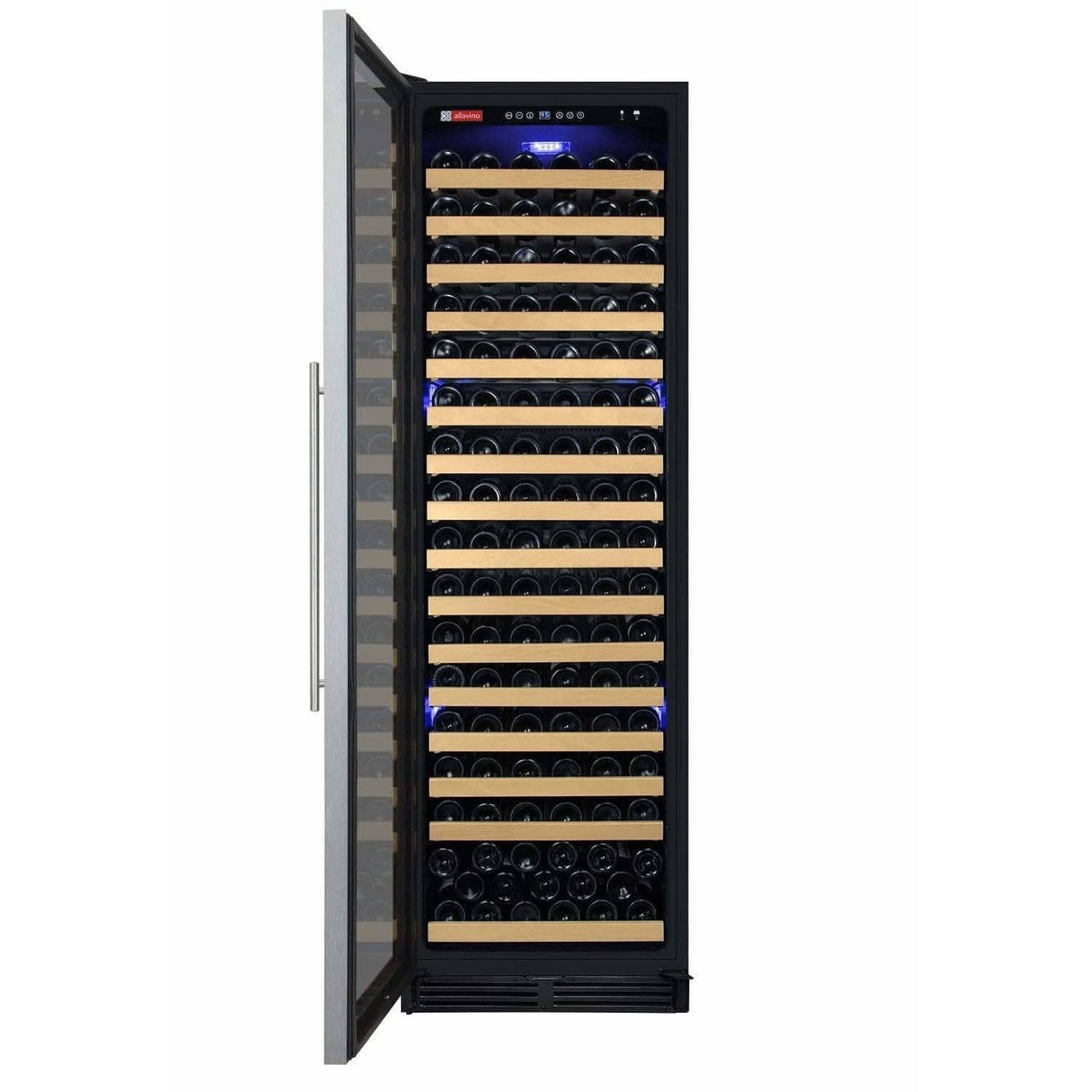 Allavino FlexCount 174 Bottle Single Zone Left Hinge Wine Fridge YHWR174-1SWLN Wine Coolers YHWR174-1SWLN Wine Coolers Empire