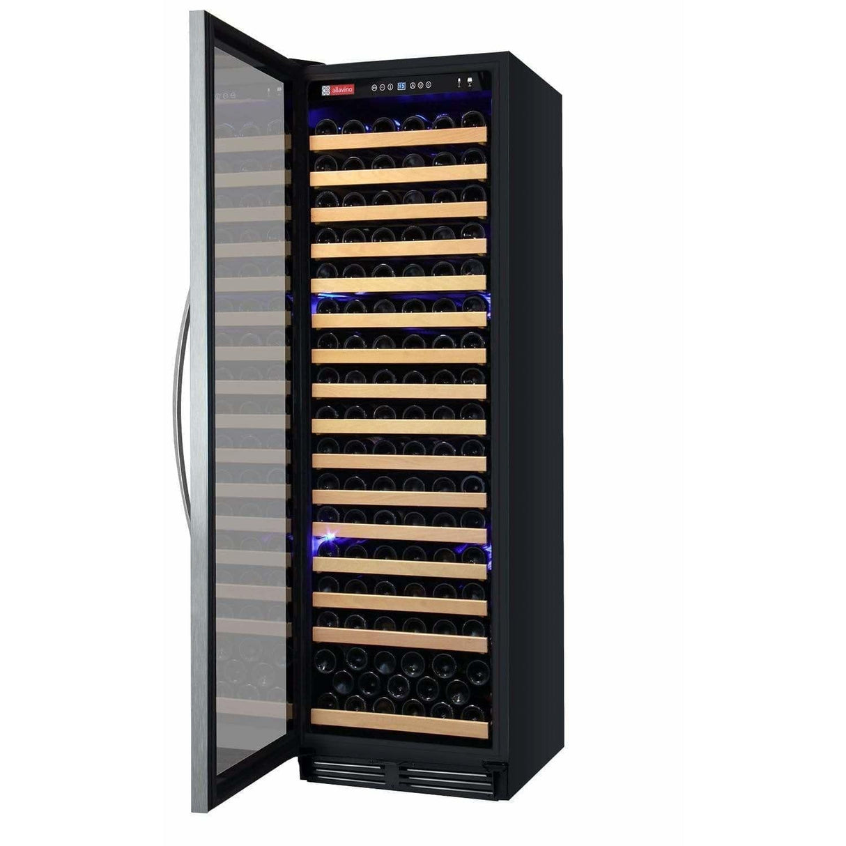 Allavino FlexCount 174 Bottle Single Zone Left Hinge Wine Fridge YHWR174-1SWLN Wine Coolers YHWR174-1SWLN Wine Coolers Empire
