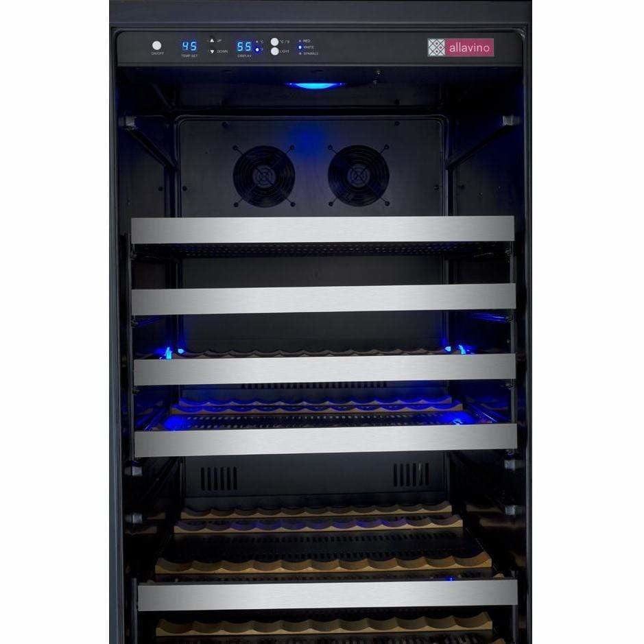 Allavino FlexCount 177 Bottle Single Zone Right Hinge Wine Fridge VSWR177-1SSRN Wine Coolers VSWR177-1SSRN Wine Coolers Empire