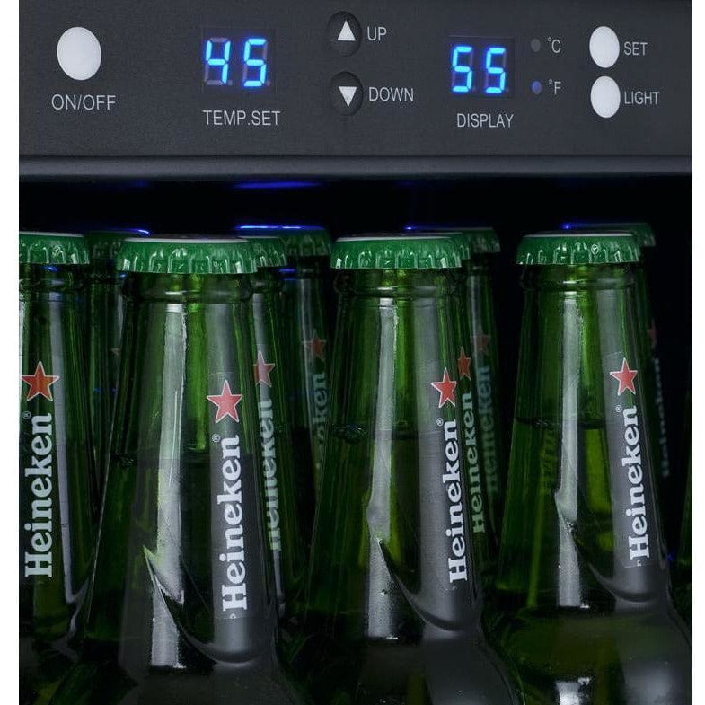 Allavino FlexCount 24" Wide Stainless Door Right Hinge Beverage Center VSBC24-SSRN Beverage Centers VSBC24-SSRN Wine Coolers Empire