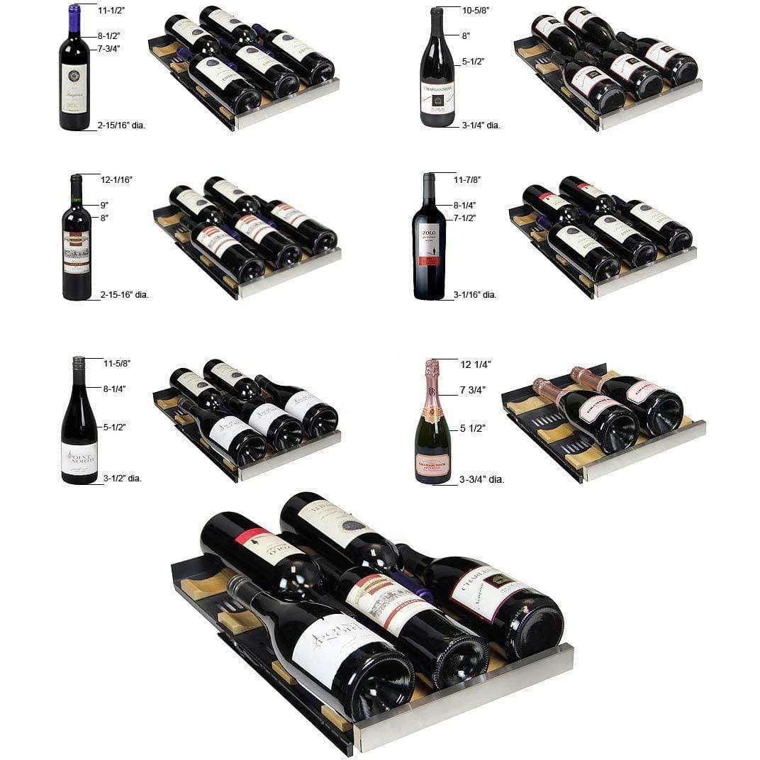 Allavino FlexCount 30 Bottle Single Zone Right Hinge Wine Fridge VSWR30-1SSRN Wine Coolers VSWR30-1SSRN Wine Coolers Empire