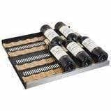 Allavino FlexCount 56 Bottle Dual Zone Stainless Door Right Hinge Wine Fridge VSWR56-2SSRN Wine Coolers VSWR56-2SSRN Wine Coolers Empire