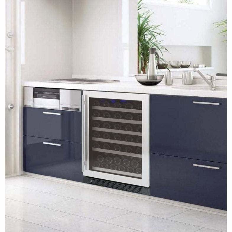 Allavino FlexCount 56 Bottle Single Zone Right Hinge Wine Fridge VSWR56-1SSRN Wine Coolers VSWR56-1SSRN Wine Coolers Empire