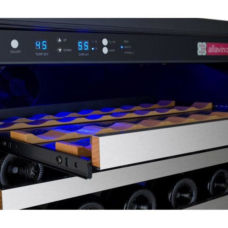 Allavino FlexCount 56 Bottle Single Zone Right Hinge Wine Fridge VSWR56-1SSRN Wine Coolers VSWR56-1SSRN Wine Coolers Empire