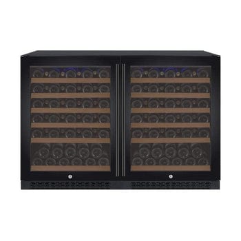 Allavino FlexCount II Tru-Vino 112 Bottle Dual Zone Black Wine Fridge 2X-VSWR56-1B20 Wine Coolers 2X-VSWR56-1B20 Wine Coolers Empire