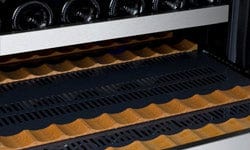 Allavino FlexCount II Tru-Vino 112 Bottle Dual Zone Stainless Steel Wine Fridge 2X-VSWR56-1S20 Wine Coolers 2X-VSWR56-1S20 Wine Coolers Empire