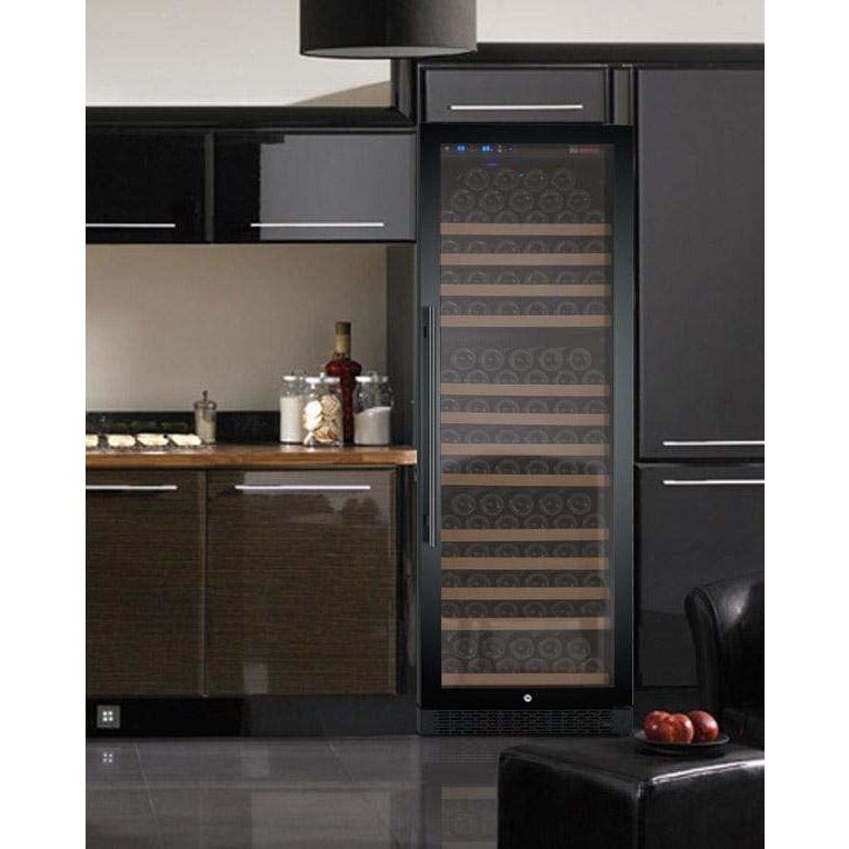 Allavino FlexCount II Tru-Vino 177 Bottle Black Right Hinge Wine Fridge VSWR177-1BR20 Wine Coolers VSWR177-1BR20 Wine Coolers Empire