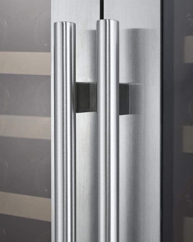 Allavino FlexCount II Tru-Vino 256 Bottle Dual Zone Stainless Steel Wine Fridge 2X-VSWR128-1S20 Wine Coolers 2X-VSWR128-1S20 Wine Coolers Empire