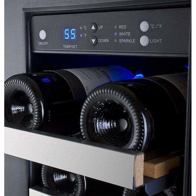 Allavino FlexCount Stainless Steel Doors Wine & Beverage Fridge VSWB-2SSFN Wine/Beverage Coolers Combo VSWB-2SSFN Wine Coolers Empire