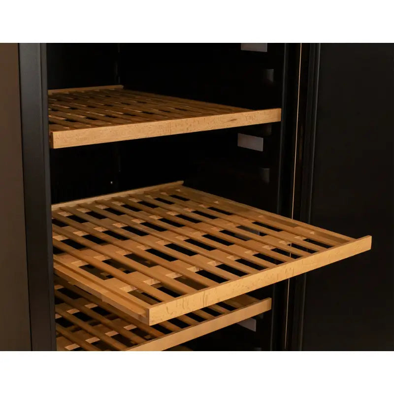 Allavino KWR-8185-1SDR 185 Bottle Single Zone Wine Vault with Solid Black Right Hinge Door Wine Coolers KWR-8185-1SDR Wine Coolers Empire