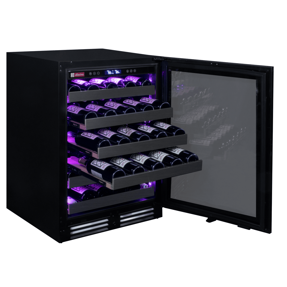 Allavino Reserva 50 Bottle Single Zone Right Hinge Wine Refrigerator BDW5034S-1BSR Wine Coolers BDW5034S-1BSR Wine Coolers Empire