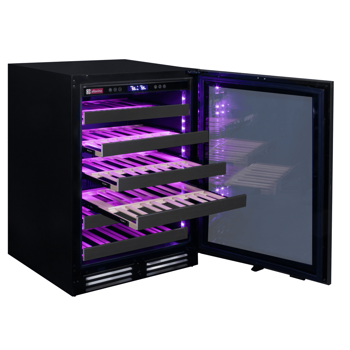 Allavino Reserva 50 Bottle Single Zone Right Hinge Wine Refrigerator BDW5034S-1BSR Wine Coolers BDW5034S-1BSR Wine Coolers Empire