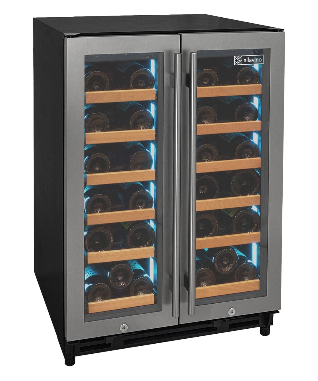 Allavino Reserva Series 36 Bottle Dual Zone Wine Refrigerator VSW3634FD-2S Wine Coolers VSW3634FD-2S Wine Coolers Empire