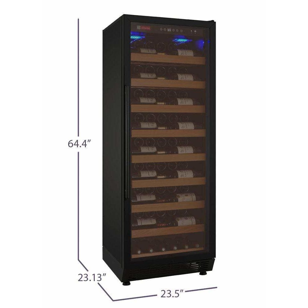 Allavino Vite II Tru-Vino 115 Bottle Black Right Hinge Wine Fridge YHWR115-1BR20 Wine Coolers YHWR115-1BR20 Wine Coolers Empire