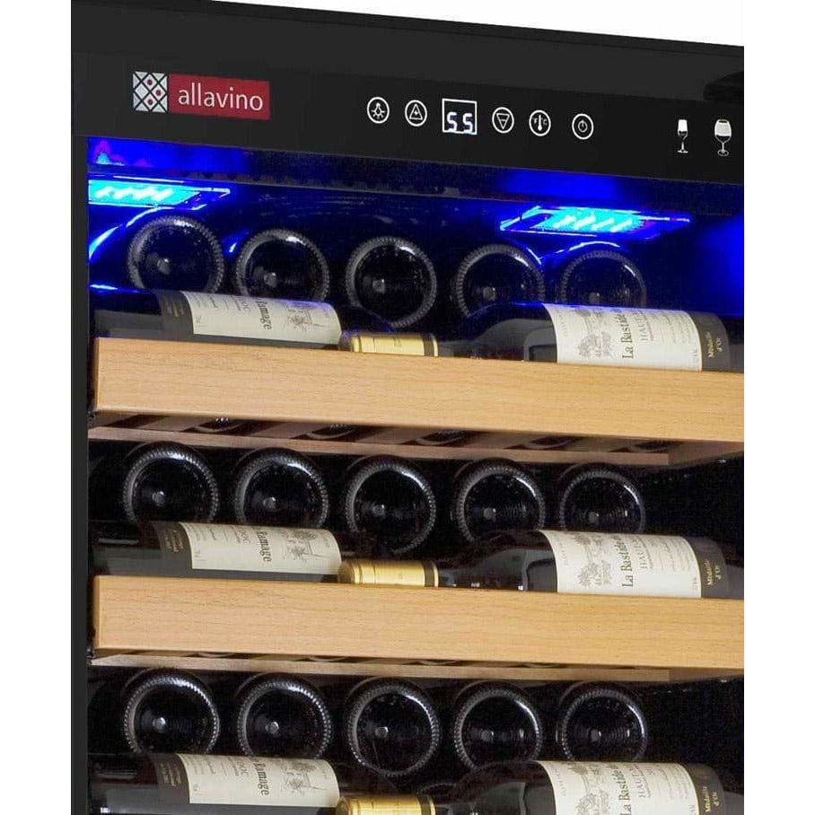 Allavino Vite II Tru-Vino 115 Bottle Black Right Hinge Wine Fridge YHWR115-1BR20 Wine Coolers YHWR115-1BR20 Wine Coolers Empire
