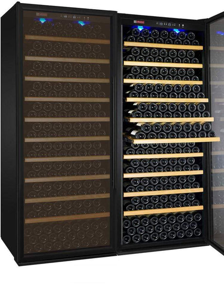 Allavino Vite II Tru-Vino 554 Bottle Dual Zone Black Wine Fridge 2X-YHWR305-1B20 Wine Coolers 2X-YHWR305-1B20 Wine Coolers Empire