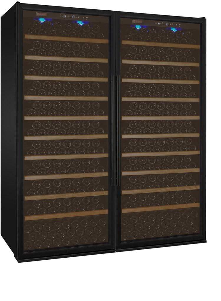 Allavino Vite II Tru-Vino 554 Bottle Dual Zone Black Wine Fridge 2X-YHWR305-1B20 Wine Coolers 2X-YHWR305-1B20 Wine Coolers Empire