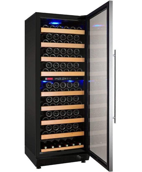 Allavino Vite II Tru-Vino 99 Bottle Dual Zone Stainless Steel Right Hinge Wine Fridge YHWR99-2SR20 Wine Coolers YHWR99-2SR20 Wine Coolers Empire