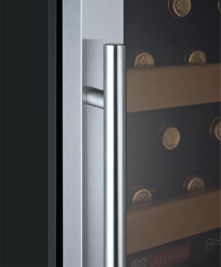 Allavino Vite II Tru-Vino 99 Bottle Dual Zone Stainless Steel Right Hinge Wine Fridge YHWR99-2SR20 Wine Coolers YHWR99-2SR20 Wine Coolers Empire