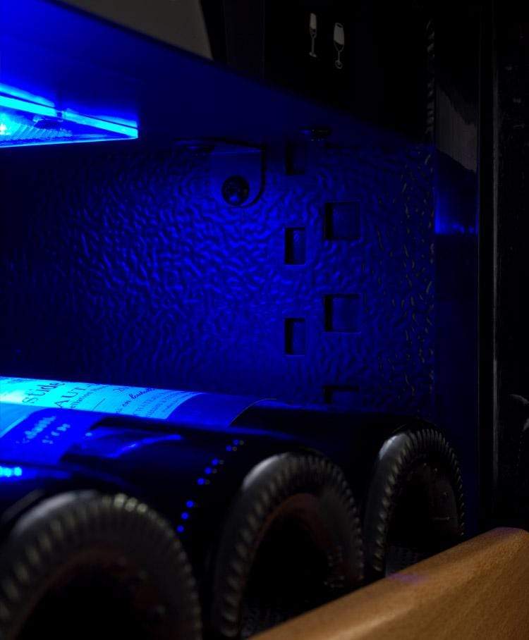 Allavino Vite II Tru-Vino 99 Bottle Dual Zone Stainless Steel Right Hinge Wine Fridge YHWR99-2SR20 Wine Coolers YHWR99-2SR20 Wine Coolers Empire