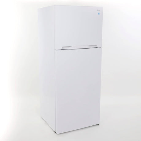 Avanti 14.0 Cu. Ft White Freestanding Top Freezer Refrigerator FF14V0W Refrigerators FF14V0W Wine Coolers Empire