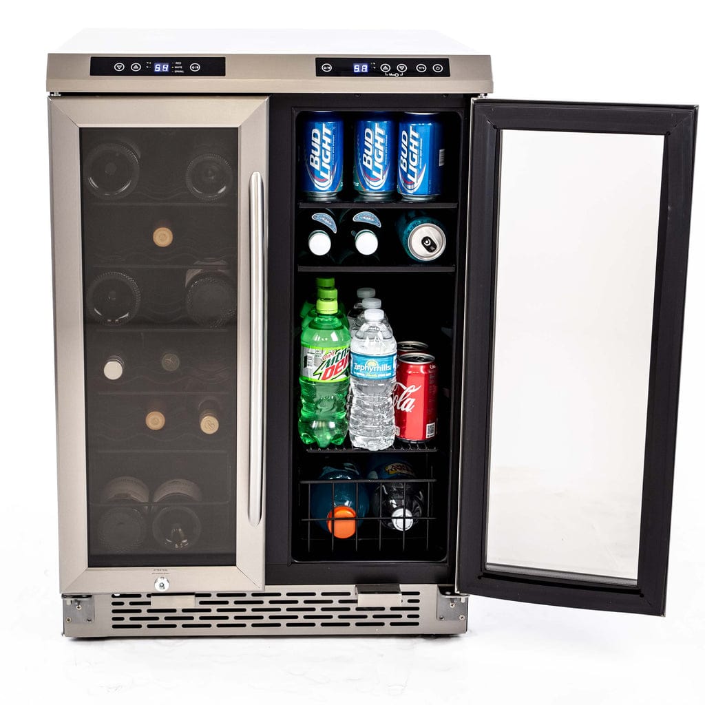 Avanti 19 Bottle/66 Can Dual-Zone Wine & Beverage Center WBV19DZ Wine/Beverage Coolers Combo WBV19DZ Wine Coolers Empire