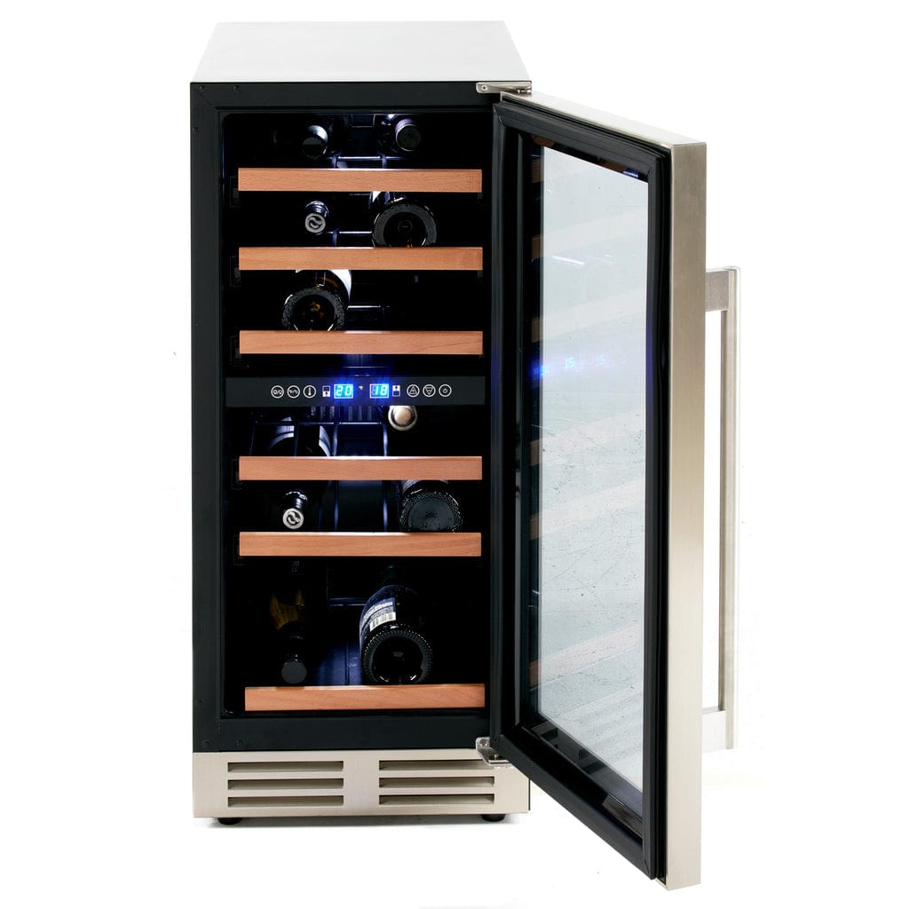 Avanti 28 Bottle DESIGNER Series Dual-Zone Wine Cooler WCF282E3SD Wine Coolers WCF282E3SD Wine Coolers Empire