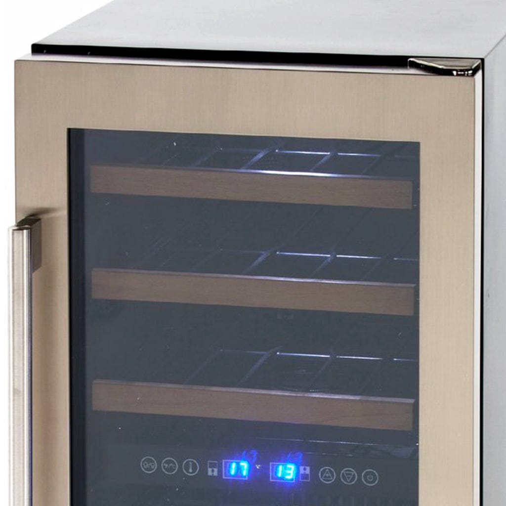 Avanti 28 Bottle DESIGNER Series Dual-Zone Wine Cooler WCF282E3SD Wine Coolers WCF282E3SD Wine Coolers Empire