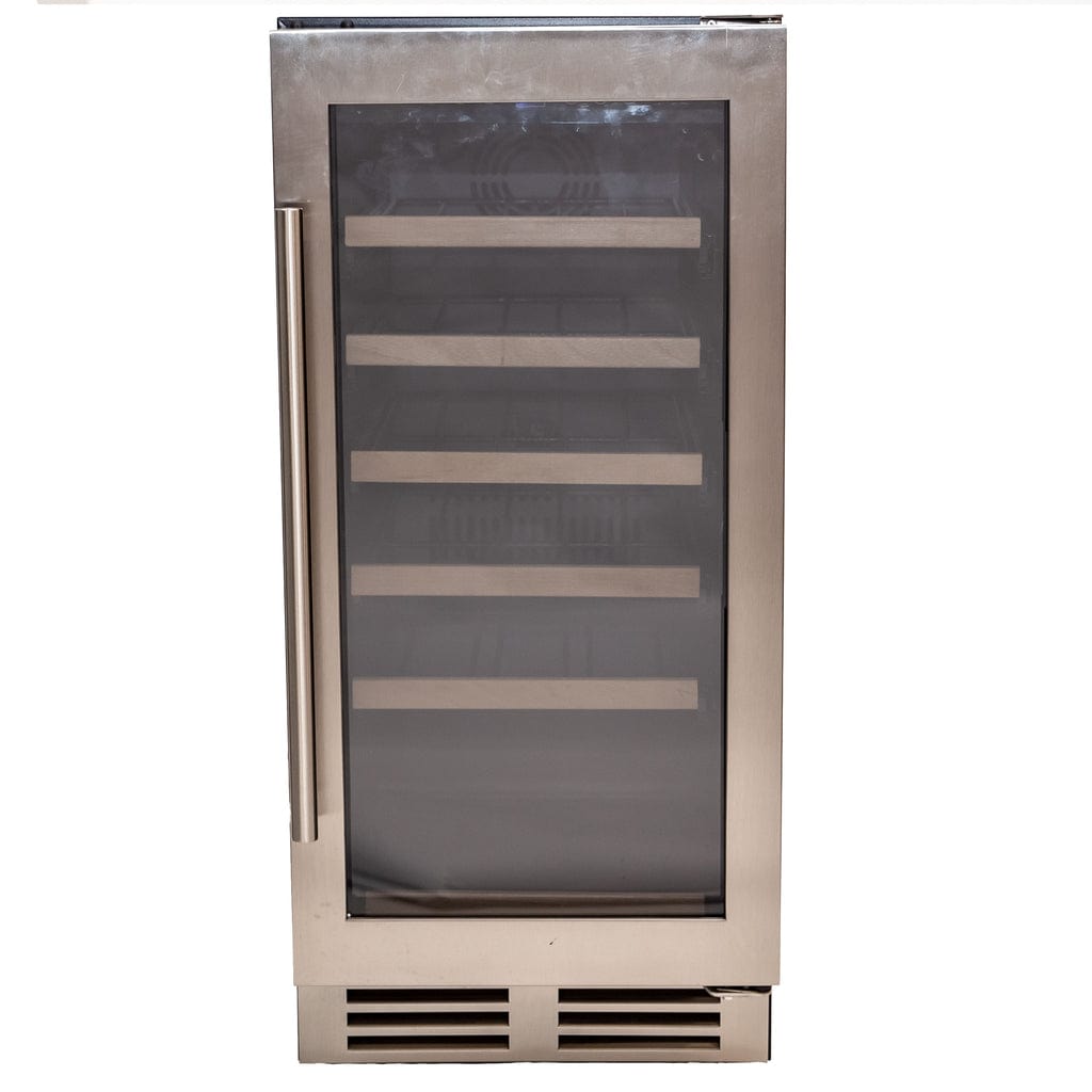 Avanti 28 Bottle DESIGNER Series Wine Cooler WCF281E3SS Wine Coolers WCF281E3SS Wine Coolers Empire