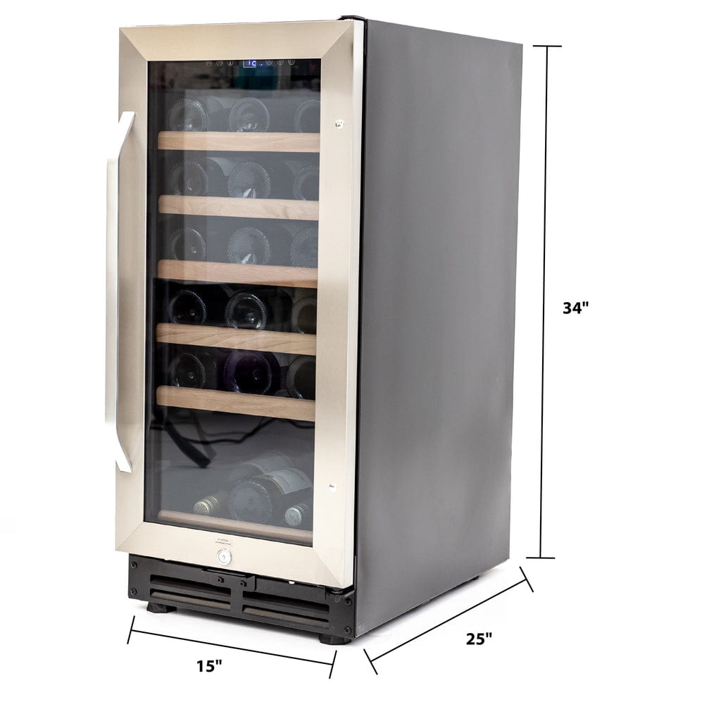 Avanti 30 Bottle Capacity Wine Cooler WC3015S3S Wine Coolers WC3015S3 Wine Coolers Empire